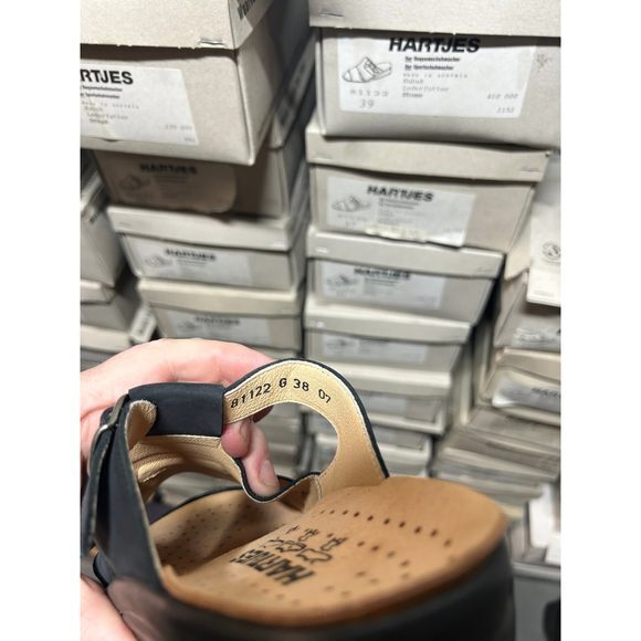 Vintage‎ Hartjes Women's sandals Ocean Blue 81122 - Picture 3 of 3